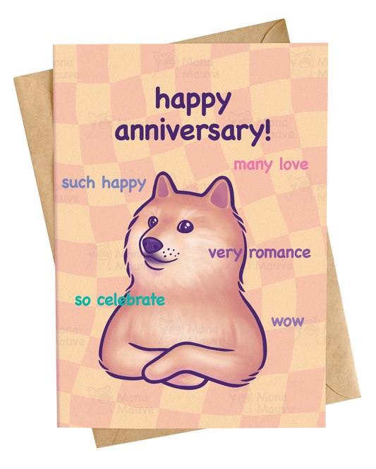 Doge Anniversary Card | Happy Anniversary!