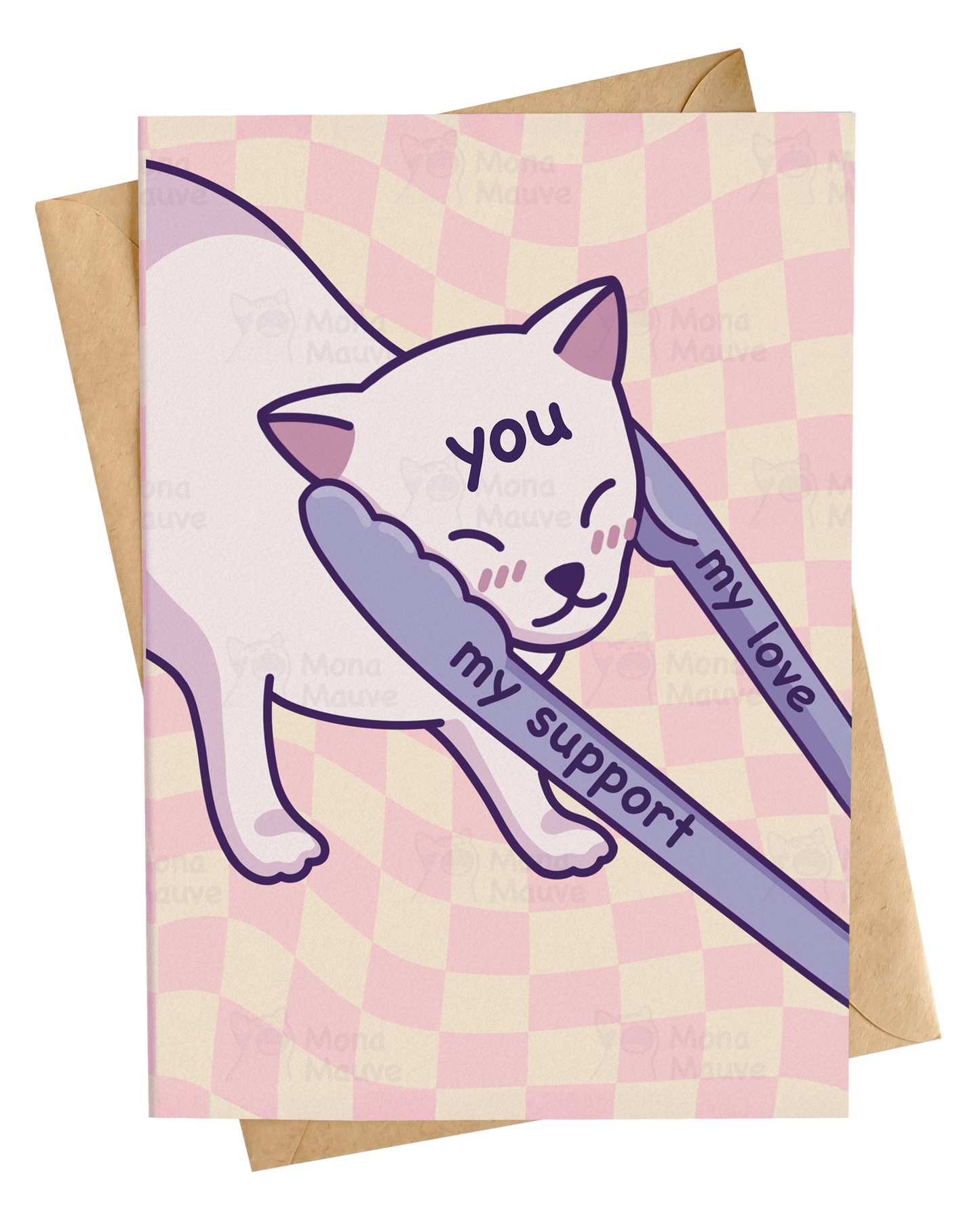 Love & Support Meme | Funny Cat Card