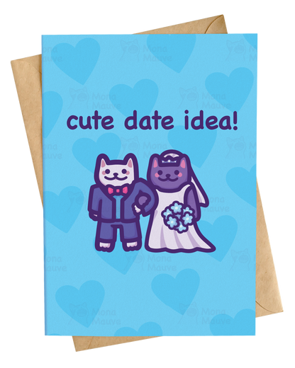 Funny Anniversary Cat Card | Cute Date Idea!