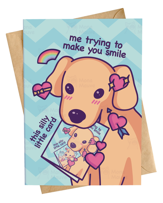 Funny Dog Love Card | For Anniversary, Birthday or Just Because