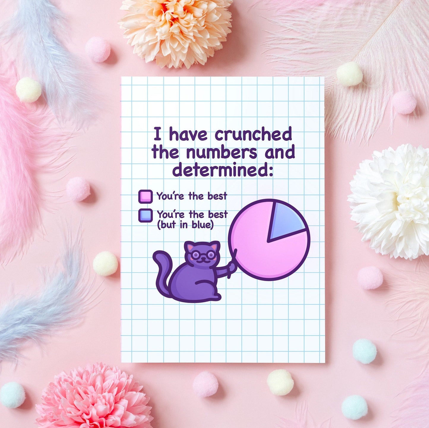 I Have Crunched the Numbers | Cute & Nerdy Anniversary Card