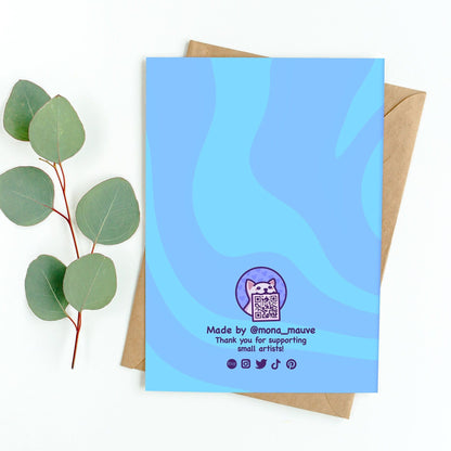 You're My Favourite Clownfish | Funny Cat Anniversary Card