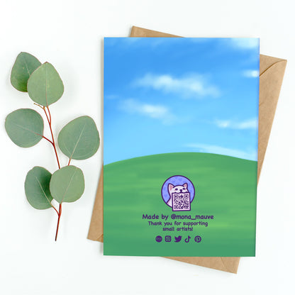 Are You HTTP? | Funny Cat Anniversary Card