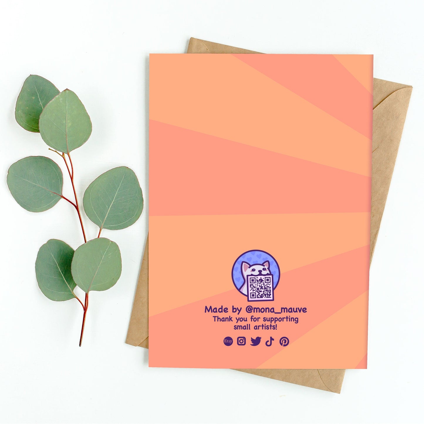 Hi (With Rizz) | Funny Cat Anniversary Card