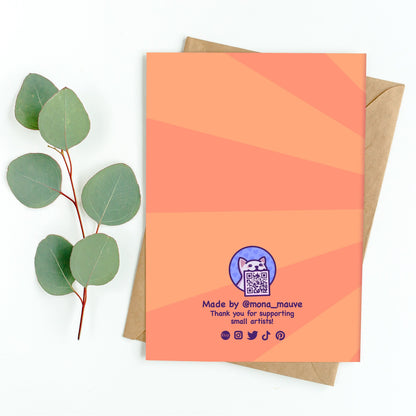 Bananas About You | Funny Cat Anniversary Card