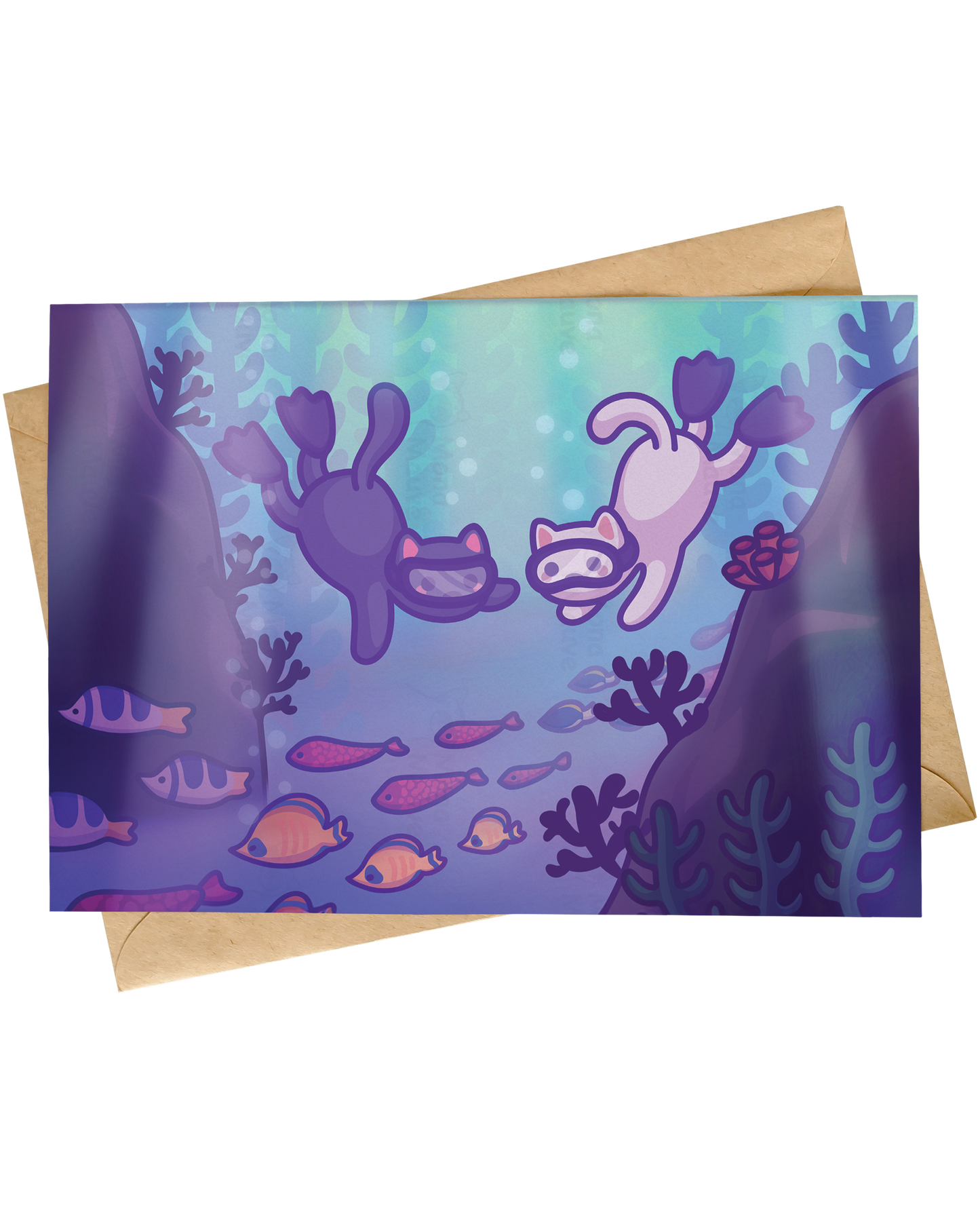 Cute Cat Valentine's Day Card